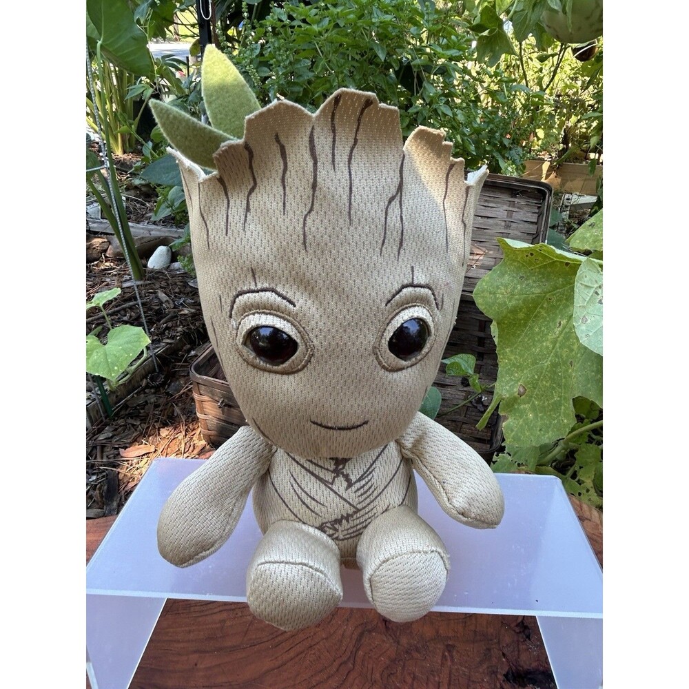 Marvel's Guardians of the Galaxy TY Beanie Babies 7" Baby Groot Plush Doll